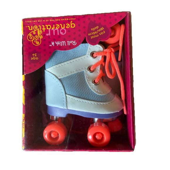 OUR GENERATION ROLL WITH IT SKATES FOR 18" DOLL NIB - Picture 1 of 5